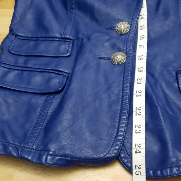 V Cristina Jackets & Coats 24 Cristina Faux Leather Jacket Poshmark